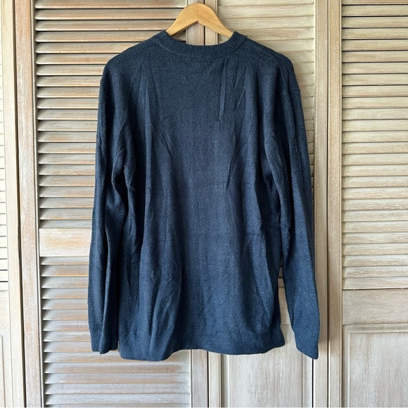 Knix BNWT dark teal cozzy crew top size:M - Picture 3 of 7